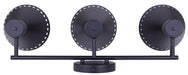 Canarm - IVL1237A03BK - Three Light Vanity - Albie - Matte Black