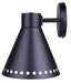 Canarm - IVL1237A03BK - Three Light Vanity - Albie - Matte Black