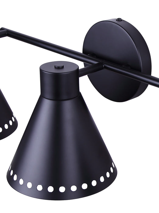 Canarm - IVL1237A03BK - Three Light Vanity - Albie - Matte Black