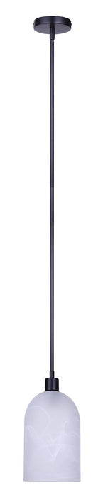Canarm - IPL2260B01BK7 - One Light Pendant - Marek - Matte Black