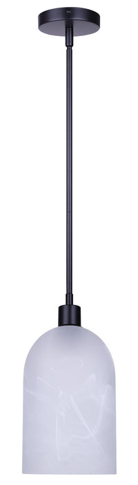 Canarm - IPL2260B01BK7 - One Light Pendant - Marek - Matte Black