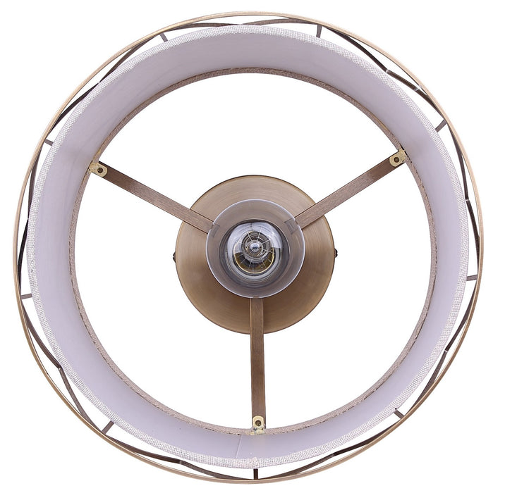 Canarm - ISF2251B01GD - One Light Semi-Flushmount - Tulia - Gold