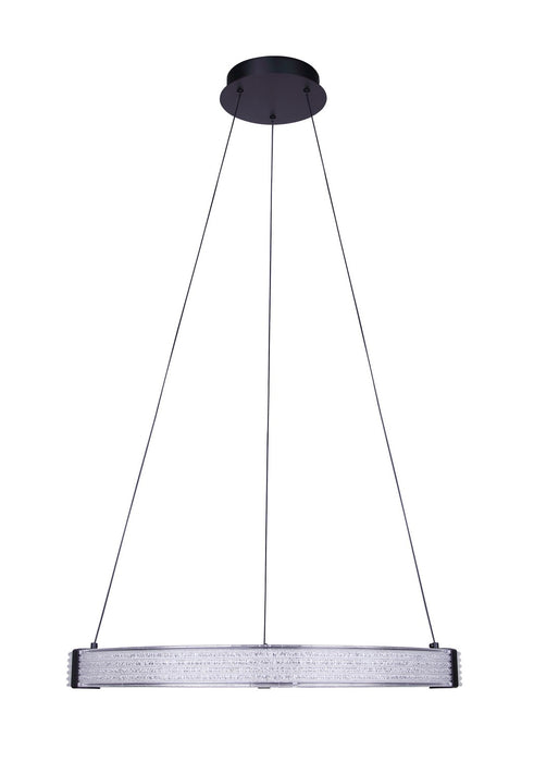 Canarm - LCH346A24BK - LED Chandelier - Solace - Matte Black
