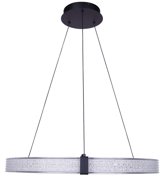 Canarm - LCH346A24BK - LED Chandelier - Solace - Matte Black