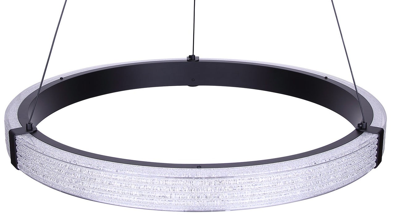 Canarm - LCH346A24BK - LED Chandelier - Solace - Matte Black