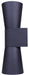 Canarm - IOL782BK - Two Light Outdoor Wall Lantern - Rami - Sand Black