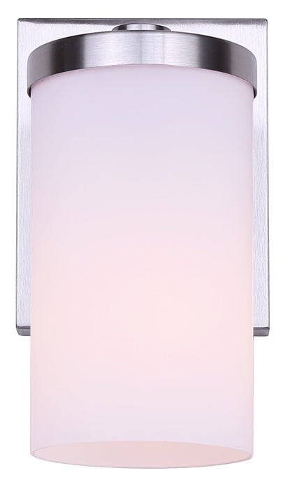 Canarm - IVL1234A01BN-FO - One Light Wall Sconce - Britton - Brushed Nickel