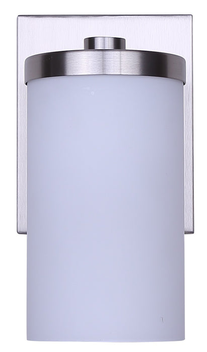 Canarm - IVL1234A01BN-FO - One Light Wall Sconce - Britton - Brushed Nickel