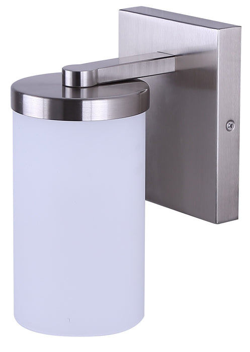 Canarm - IVL1234A01BN-FO - One Light Wall Sconce - Britton - Brushed Nickel
