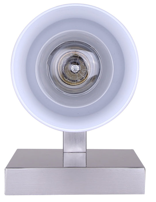 Canarm - IVL1234A01BN-FO - One Light Wall Sconce - Britton - Brushed Nickel