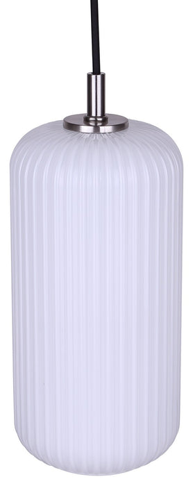 Canarm - IPL1250A01BN-OR - One Light Pendant - Malek - Brushed Nickel