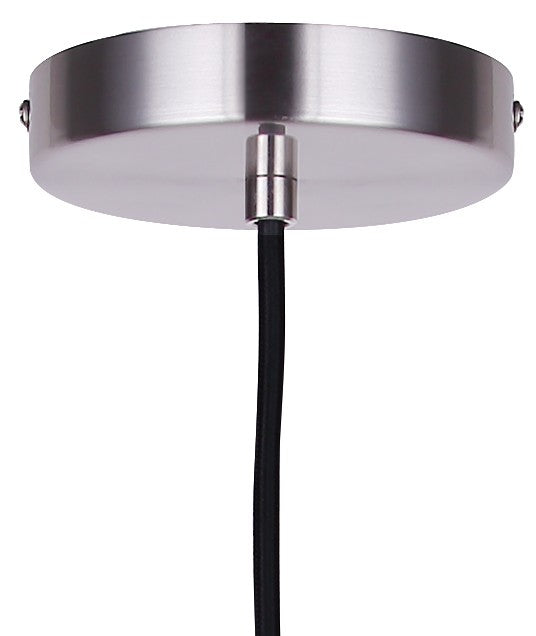 Canarm - IPL1250A01BN-OR - One Light Pendant - Malek - Brushed Nickel
