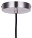 Canarm - IPL1250A01BN-OR - One Light Pendant - Malek - Brushed Nickel