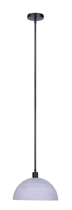 Canarm - IPL2260B01BK13 - One Light Pendant - Marek - Matte Black