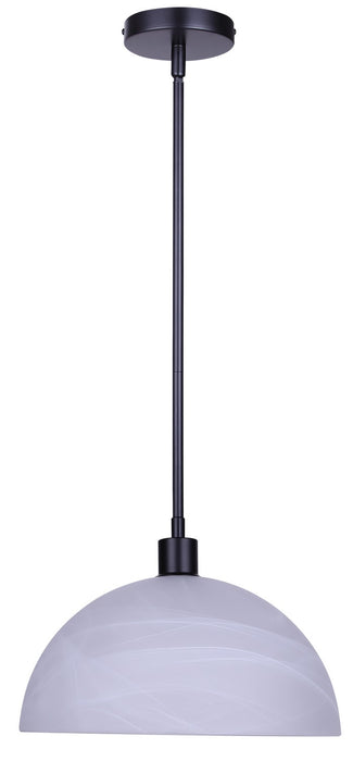 Canarm - IPL2260B01BK13 - One Light Pendant - Marek - Matte Black