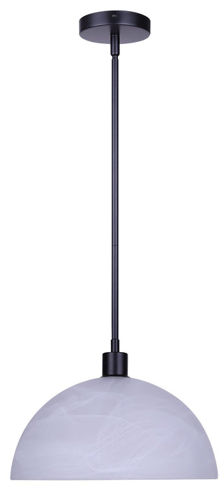 Canarm - IPL2260B01BK13 - One Light Pendant - Marek - Matte Black