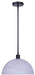 Canarm - IPL2260B01BK13 - One Light Pendant - Marek - Matte Black