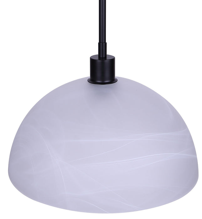 Canarm - IPL2260B01BK13 - One Light Pendant - Marek - Matte Black