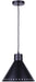 Canarm - IPL1237A01BK - One Light Pendant - Albie - Matte Black