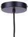 Canarm - IPL1237A01BK - One Light Pendant - Albie - Matte Black