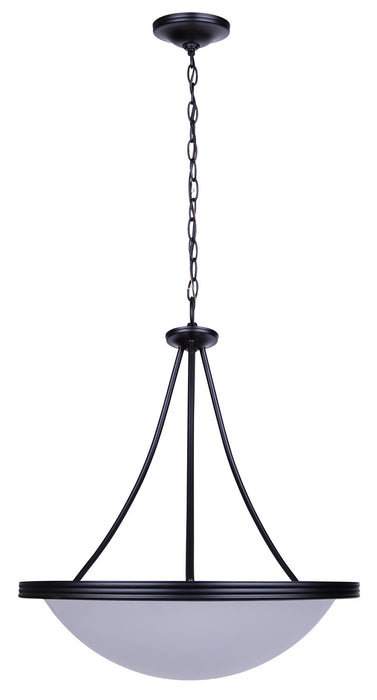 Canarm - ICH4118BK - Three Light Chandelier - Devon - Matte Black