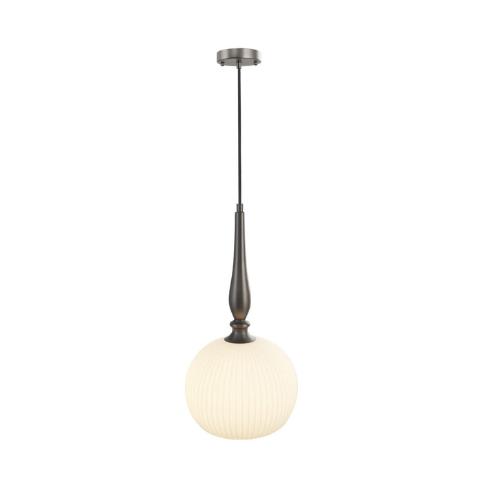 Artcraft - AC12110GR - One Light Pendant - Kate - Graphite