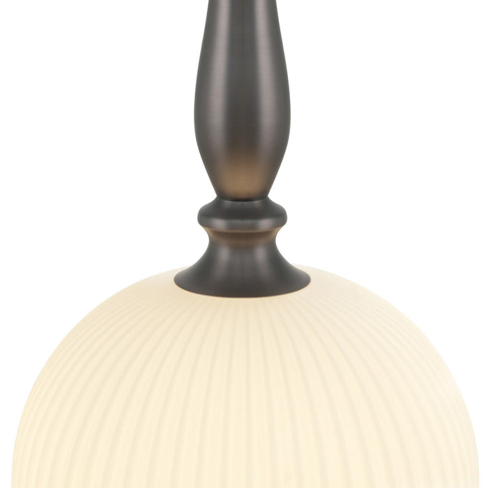 Artcraft - AC12110GR - One Light Pendant - Kate - Graphite