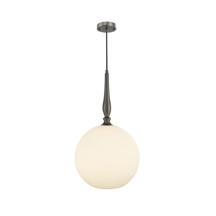 Artcraft - AC12111GR - One Light Pendant - Kate - Graphite