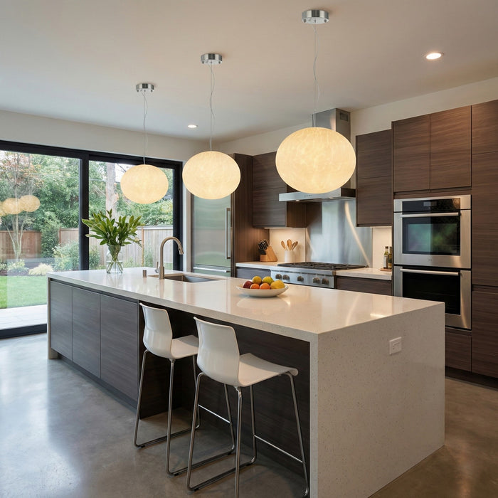 Artcraft - AC6132SN - LED Pendant - Portico - Satin Nickel