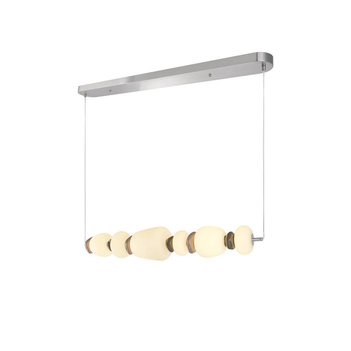 Artcraft - AC5070SN - LED Island Pendant - Strata - Satin Nickel