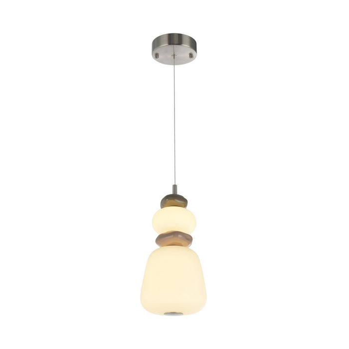 Artcraft - AC5071SN - LED Pendant - Strata - Satin Nickel