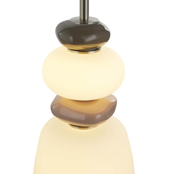 Artcraft - AC5071SN - LED Pendant - Strata - Satin Nickel