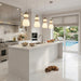 Artcraft - AC5071SN - LED Pendant - Strata - Satin Nickel
