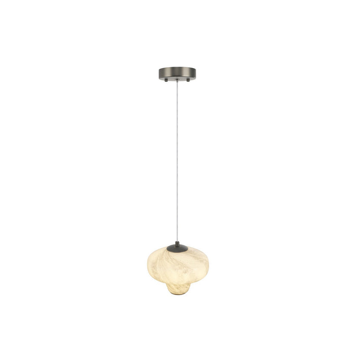Artcraft - AC5080GR - LED Pendant - Solara - Graphite