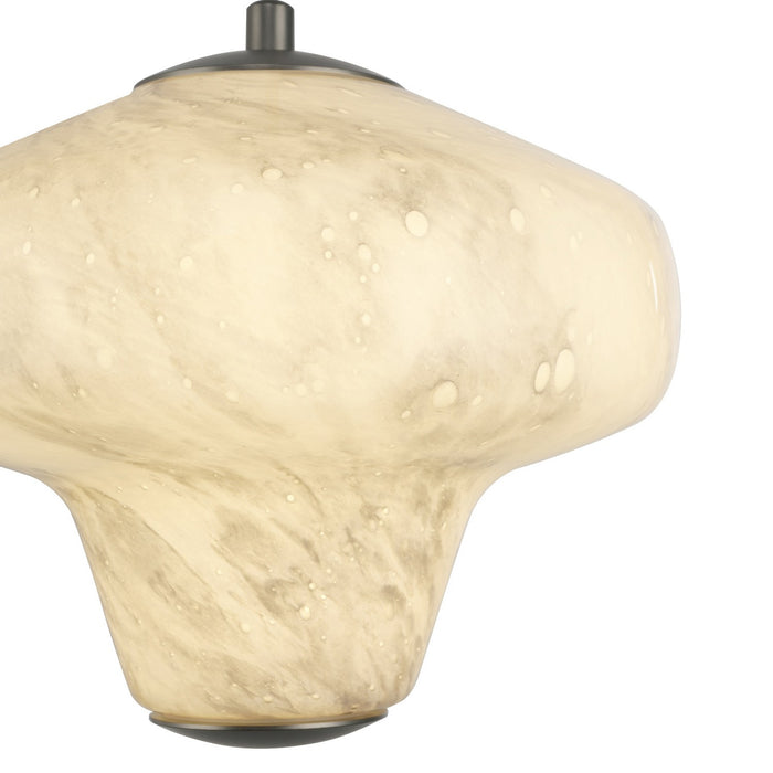 Artcraft - AC5083GR - LED Chandelier - Solara - Graphite