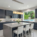 Artcraft - AC5088GR - LED Island Pendant - Solara - Graphite
