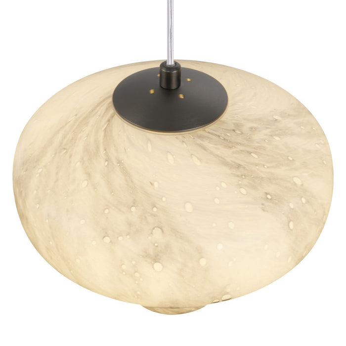 Artcraft - AC5087GR - LED Chandelier - Solara - Graphite