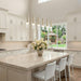 Artcraft - AC5106BN - LED Island Pendant - Zara - Brushed Nickel