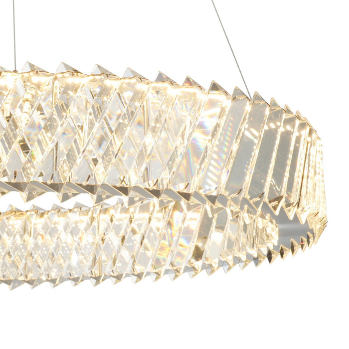 Artcraft - AC5131PN - LED Chandelier - Alya - Polished Nickel