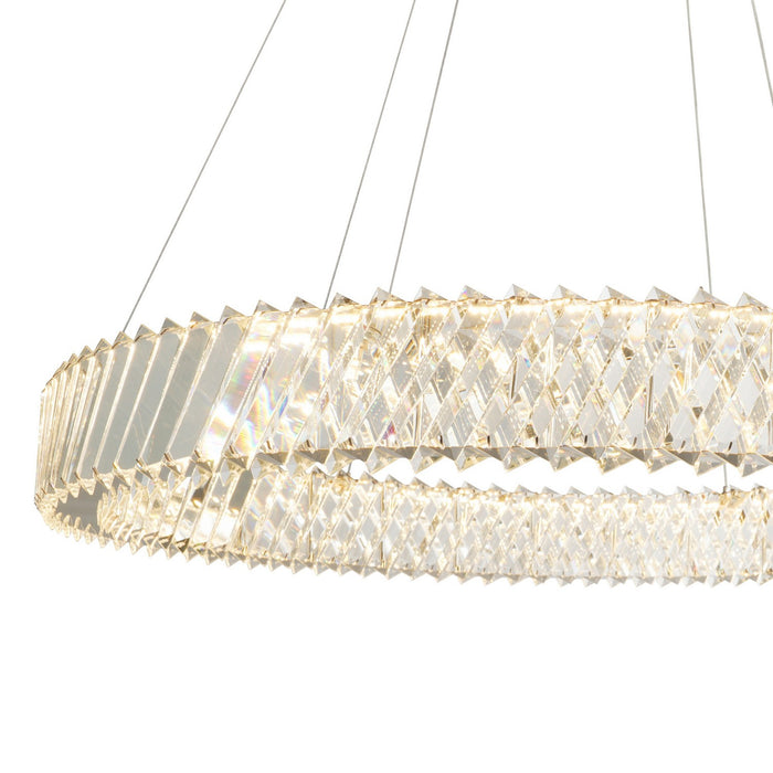 Artcraft - AC5132PN - LED Chandelier - Alya - Polished Nickel