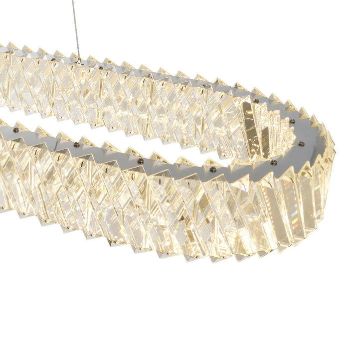 Artcraft - AC5133PN - LED Chandelier - Alya - Polished Nickel