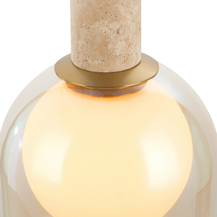 Artcraft - SC13380BR - One Light Pendant - Juna - Brass