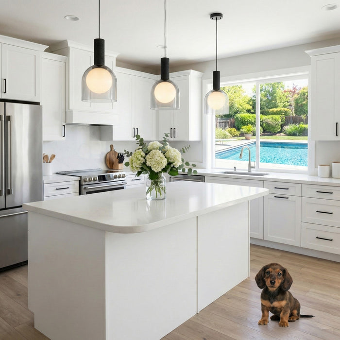 Artcraft - SC13380BK - One Light Pendant - Juna - Black