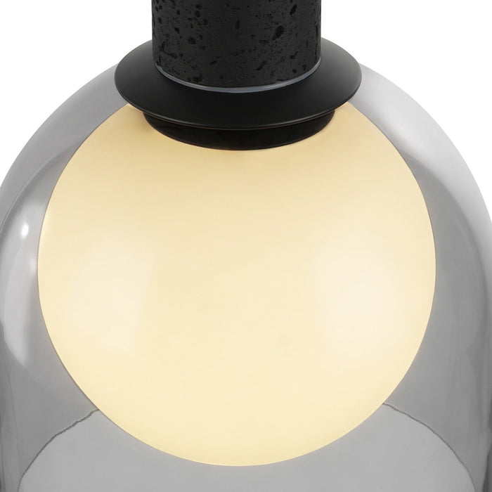 Artcraft - SC13384BK - Four Light Island Pendant - Juna - Black