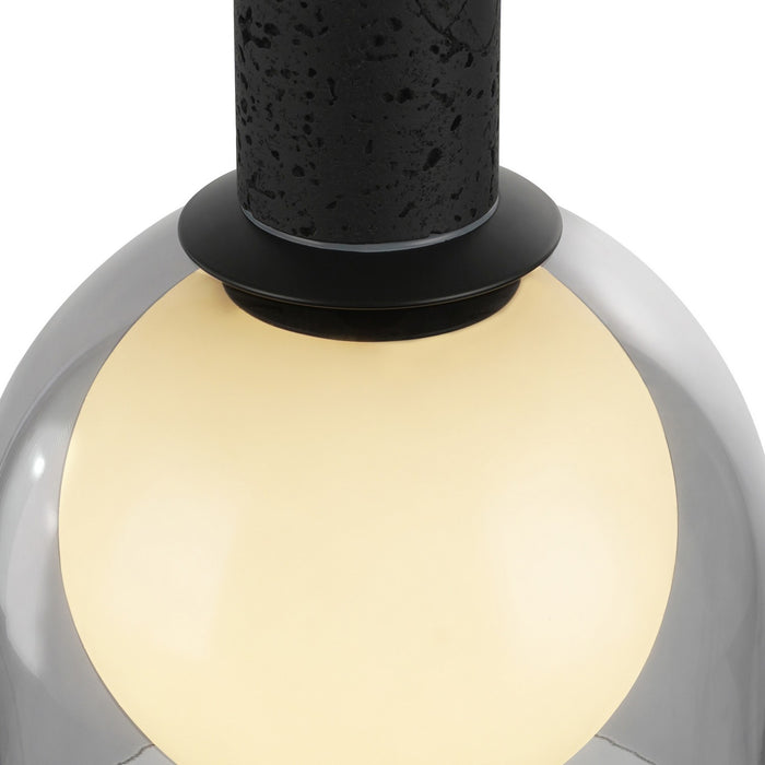 Artcraft - SC13386BK - Six Light Pendant - Juna - Black