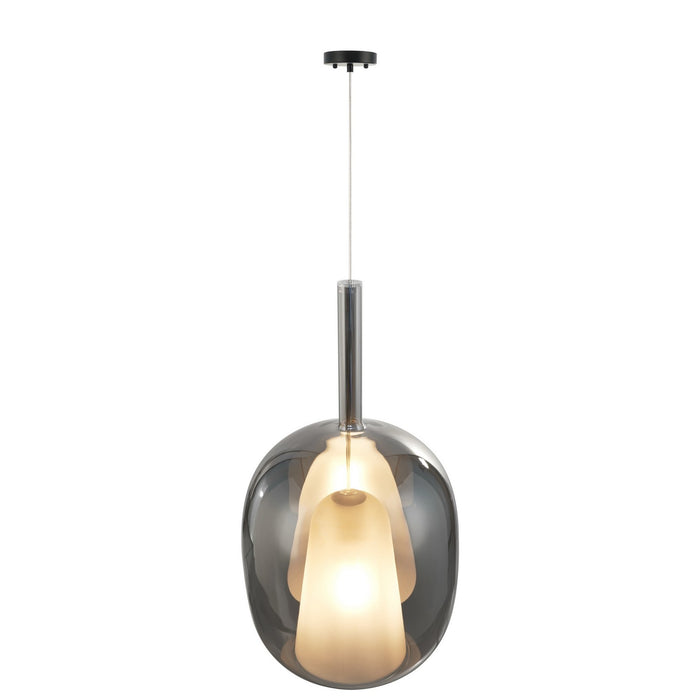 Artcraft - AC11219SM - One Light Pendant - Dusk - Black