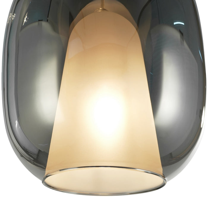 Artcraft - AC11219SM - One Light Pendant - Dusk - Black