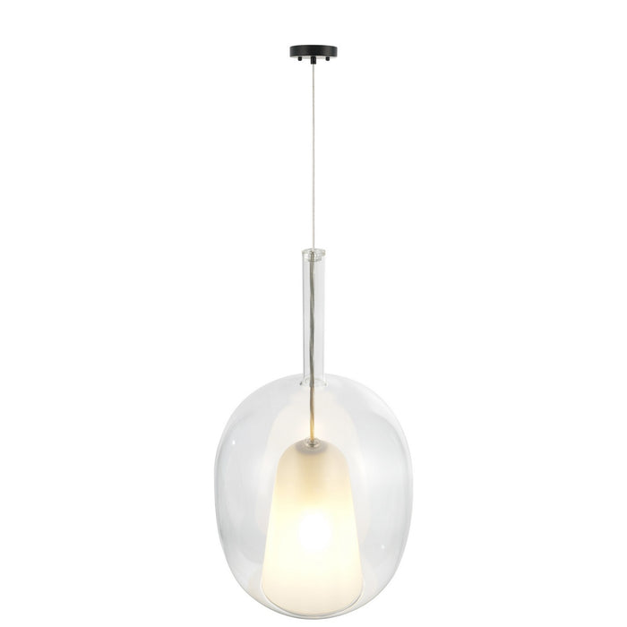 Artcraft - AC11219CL - One Light Pendant - Dusk - Black
