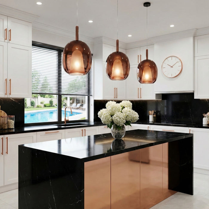 Artcraft - AC11219EC - One Light Pendant - Dusk - Black