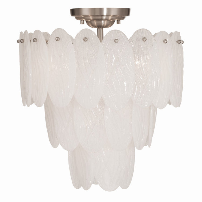 Artcraft - AC12260SN - Five Light Chandelier - Serena - Satin Nickel